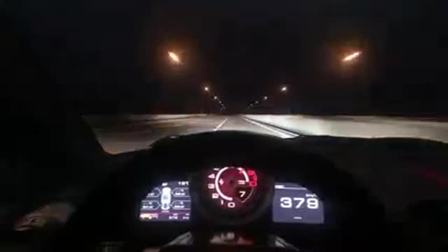 Insane top speed in the end Ferrari 812 superfast street racing