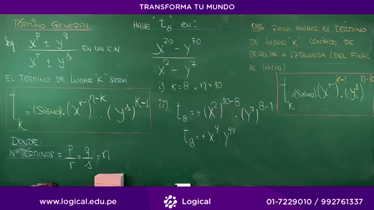 ANUAL LOGICAL UNI 2021 | SEMANA 08 | ÁLGEBRA