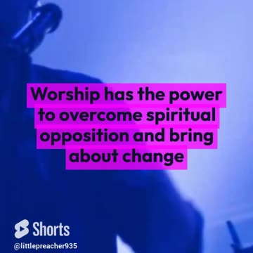 Worship in Spiritual Warfare: Overcoming Oppression with Praise 😇 #shorts #praise #worship