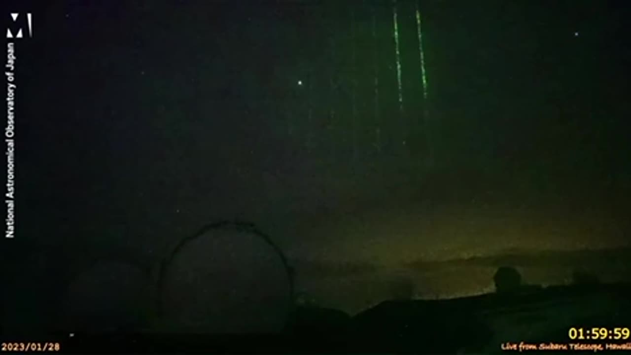Chinesischer Satellit strahlt mit Laser auf das Gebiet der USA