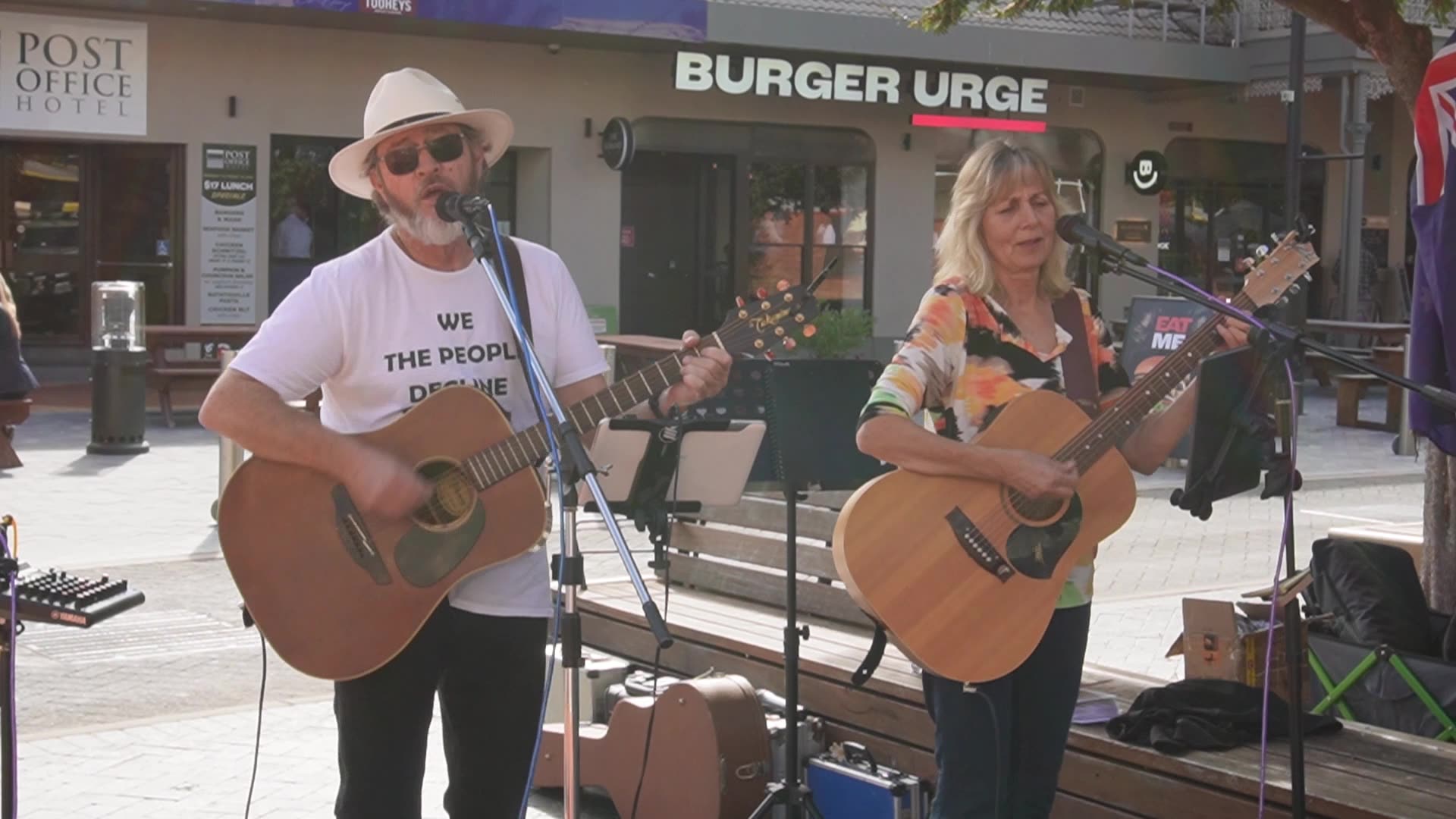 Raymond Smith and Gabrielle Porter - Crazy Enough - Performing at Tamworth (10 May 2024)