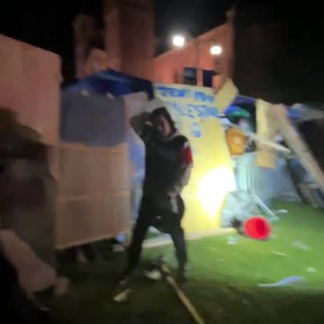 UCLA - Man Gets Attacked and Security not Police do Anything