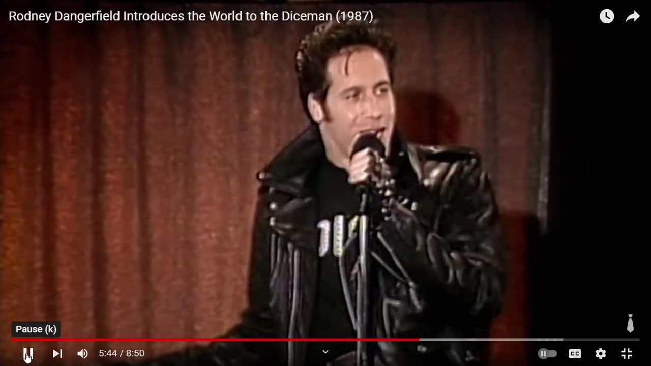 Rodney Dangerfield introduces the World to The Diceman in 1987