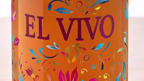 Add a Splash of Color to Every Sip with This Unique Glass! #ElVivo #ColorfulDesign