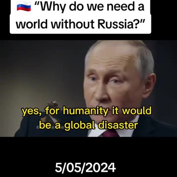 🇷🇺 “Why do we need a world without Russia?”