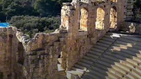 El Odeón de Herodes Ático en Atenas