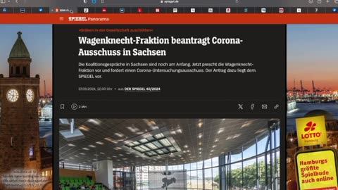 Der Corona Betrug - Die AfD leitet als erste Partei Untersuchungsausschuss ein