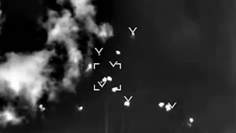 IDF: Footage from Last Night's Dozens of Interceptions