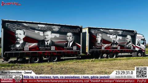 Przed Grunwaldem - znów! Śr. 28.08.2024r. W. Olszański, M. Osadowski NPTV.pl Rodacy Kamraci