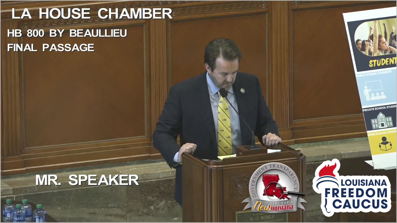 Speaker Phillip DeVillier speech supporting Constitutional Convention