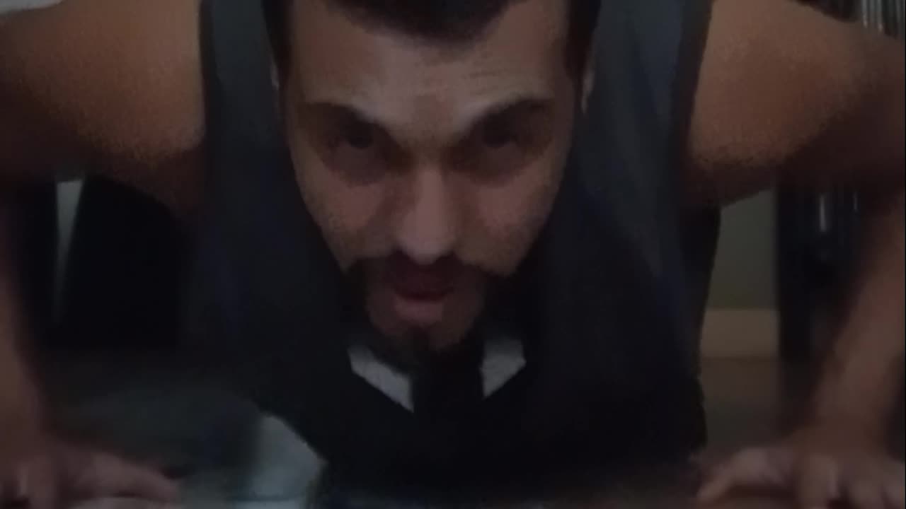 Slow and controlled push-ups