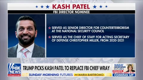 Kash Patel has more experience than just about anybody coming into this position