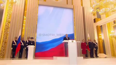 Vladimir Putin sworn for a new term