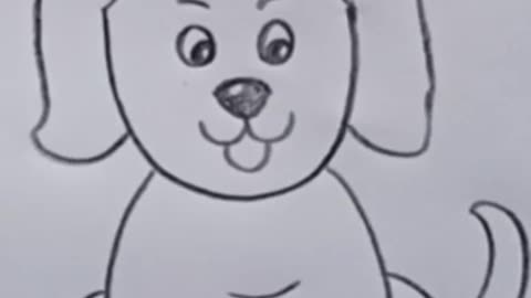 Draw dog