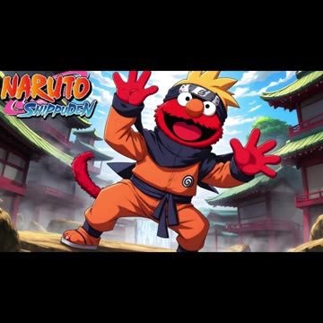 [Elmo sings/AI Cover] Naruto: Shippuden Opening 12 | Daisuke - Moshimo