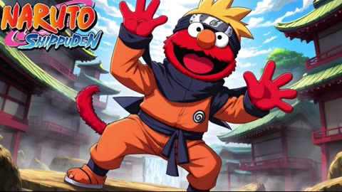 [Elmo sings/AI Cover] Naruto: Shippuden Opening 12 | Daisuke - Moshimo