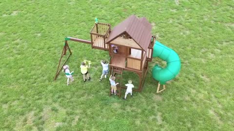 Backyard Discovery Skyfort Cedar Swing Set – The Ultimate Outdoor Adventure