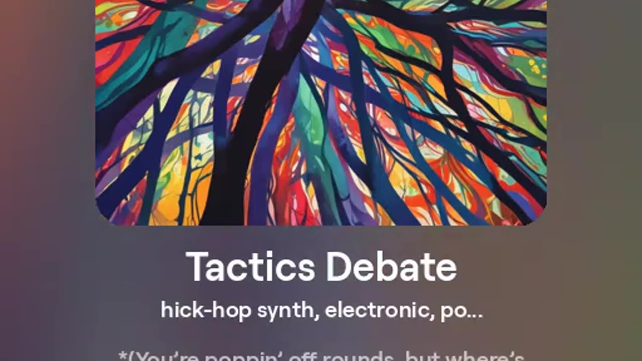 Tactics Debate