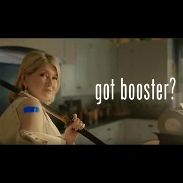 Probably not the best choice for a Pfizer Commercial!