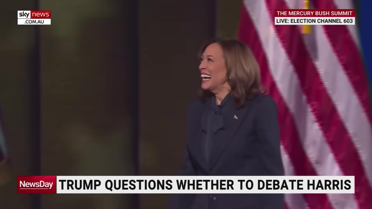 Trump just posted a SAVAGE ad using only Kamala's own words