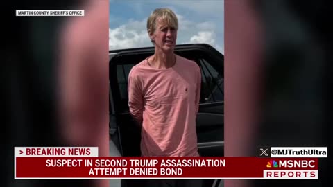 JUST IN: Trump Assassin Denied Bond And Will Stay In Prison