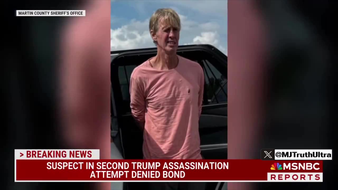 JUST IN: Trump Assassin Denied Bond And Will Stay In Prison