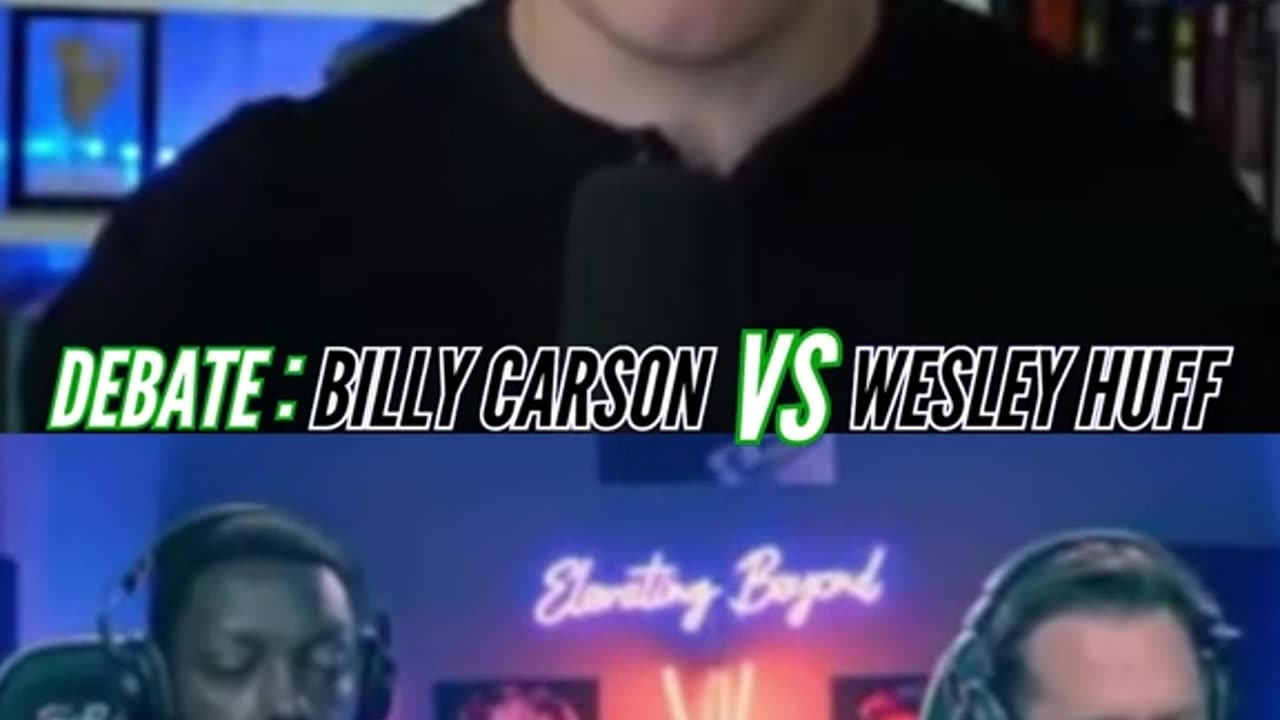 Billy Carson vs Wesley Huff debate