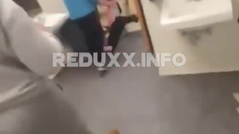 female student ass*ulted in the bathroom by a male student who identifies as a girl.