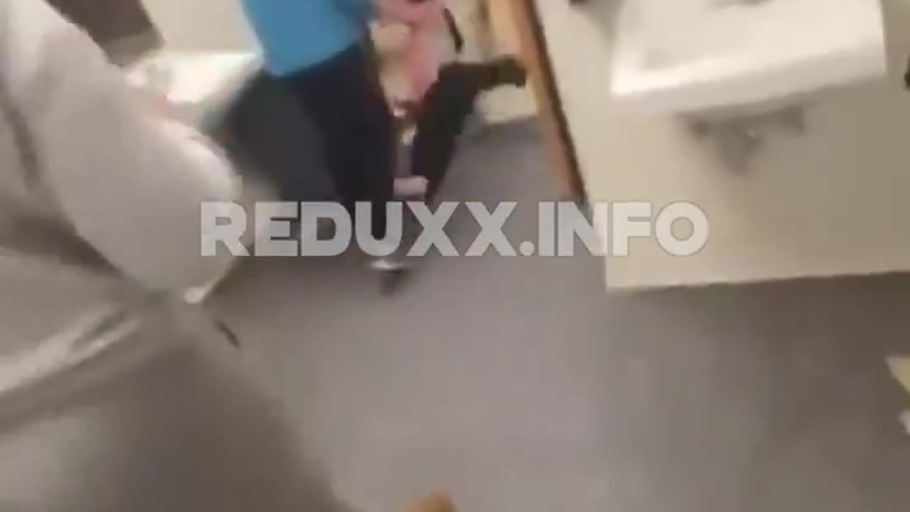 female student ass*ulted in the bathroom by a male student who identifies as a girl.