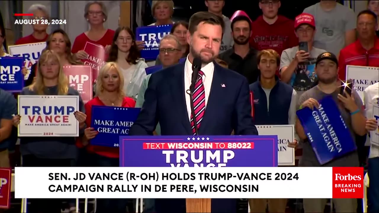 FULL RALLY: JD Vance Rips Dems At Campaign Event In Wisconsin: 'So How About This Kamala Harris?'