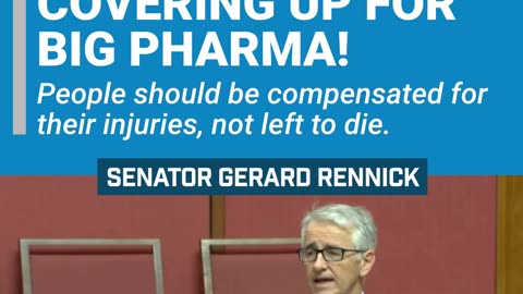 The Australian Government Has A Long History Of Covering Up For Big Pharma.