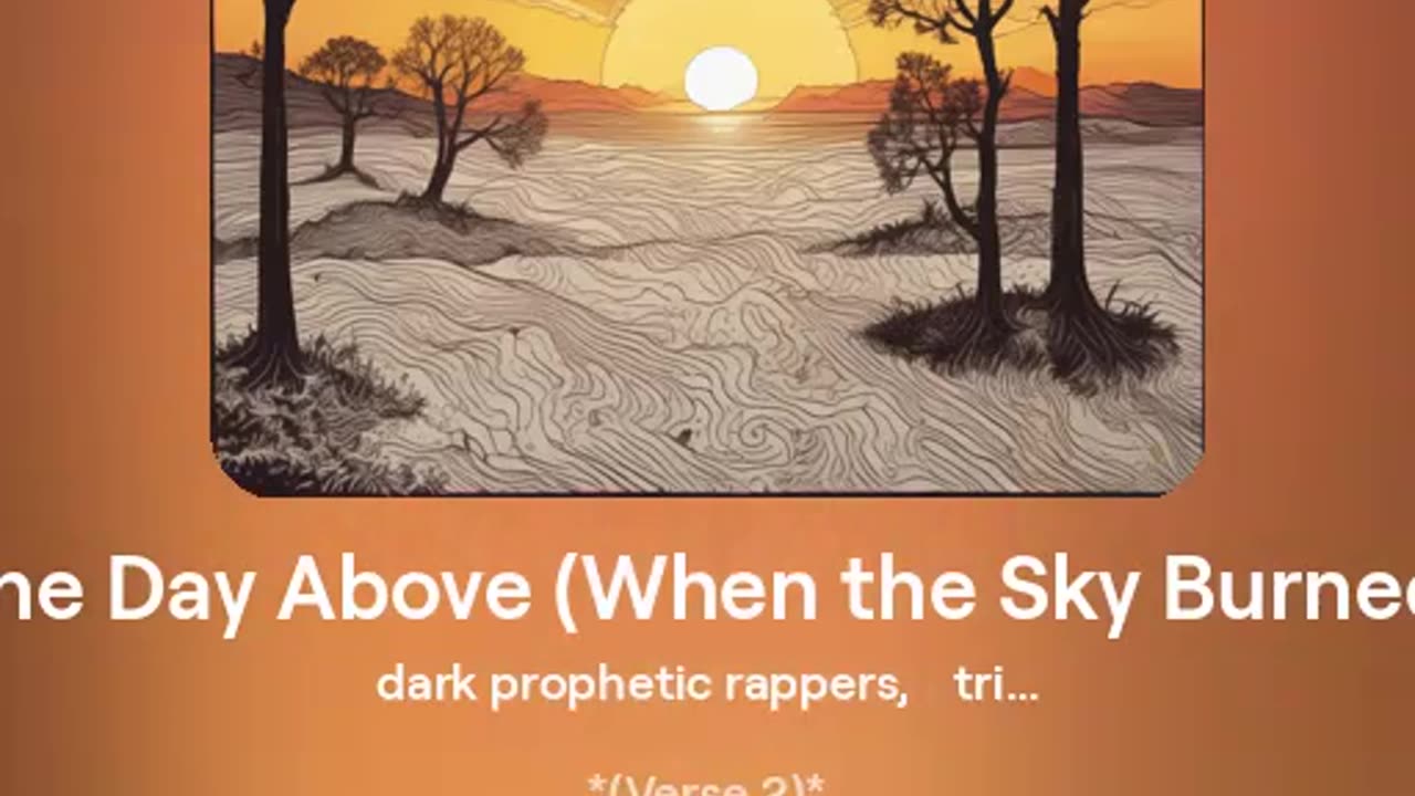 The Day Above (When the Sky Burned)