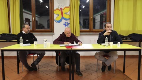 Beppe Corioni oratorio Santa Giulia a Piancamuno il 30/11/2024