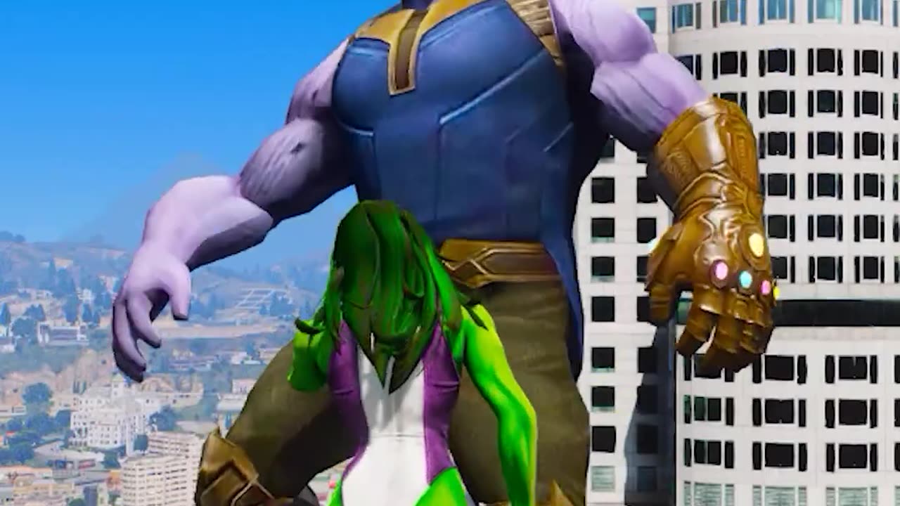 GTA_V_SHE_HULK_KILL_THANOS_😲__