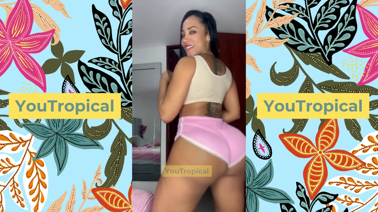 big bang tiktok challenge 🍑🍒🍆 shorts no blur twerk tropical tok milf