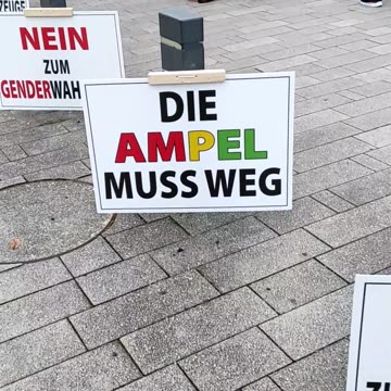 Schilder - Mahnwache Nr. 241 in Schwäbisch Gmünd am 01.10.2024