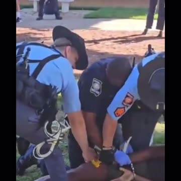 Protestor Tased At Emory Palestine Protest ATL