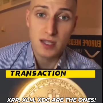 XRP, XLM, XDC, Are The Ones Got Started! (CC)