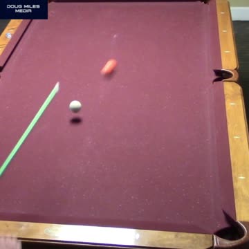 5 BALL LONG BANK TO THE NEAR CORNER!