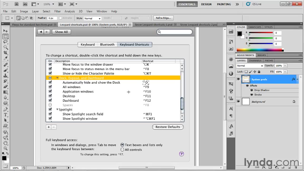 4 Remapping OS shortcuts