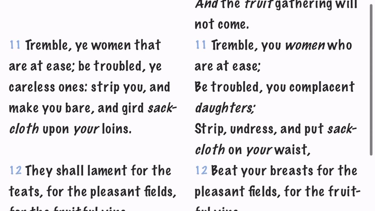The American woman will catch Hell soon