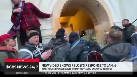 New video from Jan. 6 attack shows Nancy Pelosi lashing out at Trump