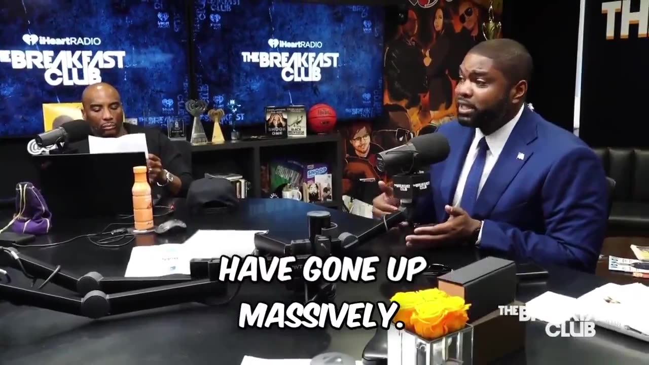 Byron Donalds Drops TRUTH BOMB About Kamala On Charlamagne's Show