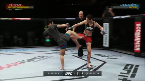 UFC 4 Michelle Waterson vs joanna jedrzejczyk