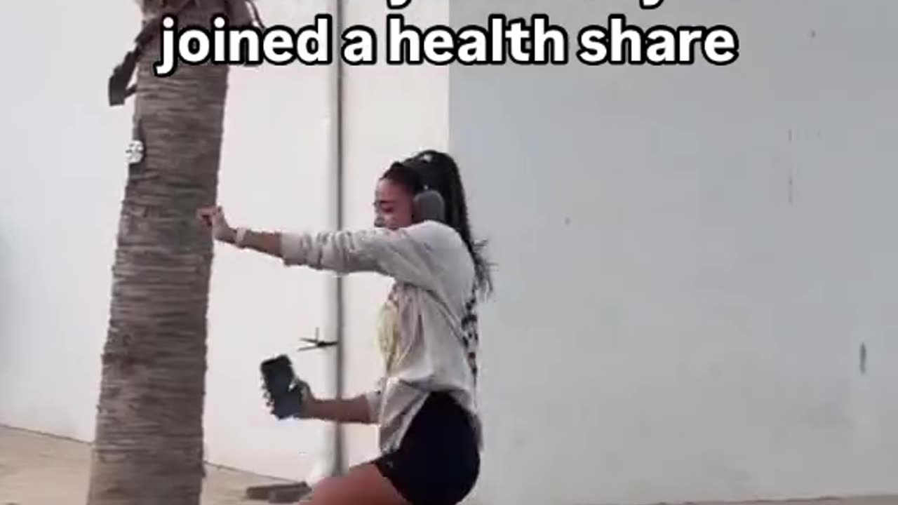 When you finally joined a health share...