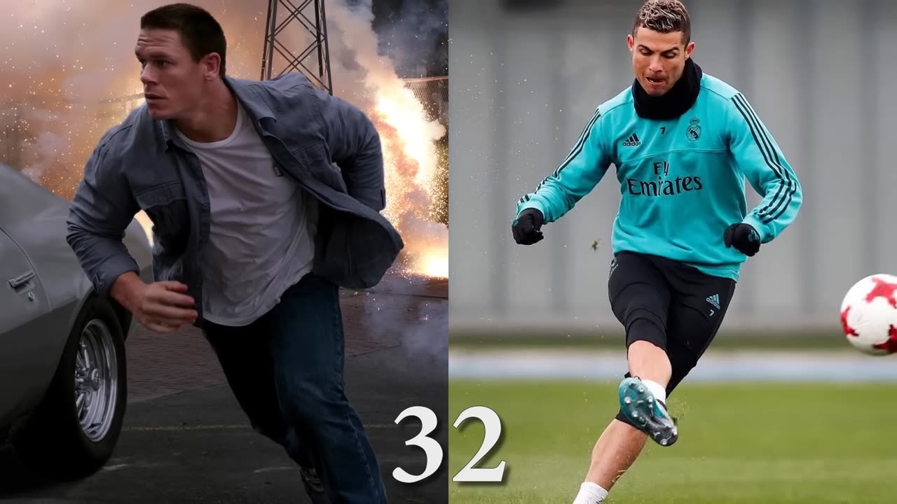 John Cena Vs Cristiano Ronaldo Transformation 2018 | Who is Better?