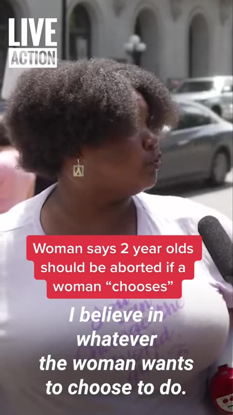 Woman At #BansOffOurBodies Rally Claims It's Okay To Kill A Child At Any Point After Birth