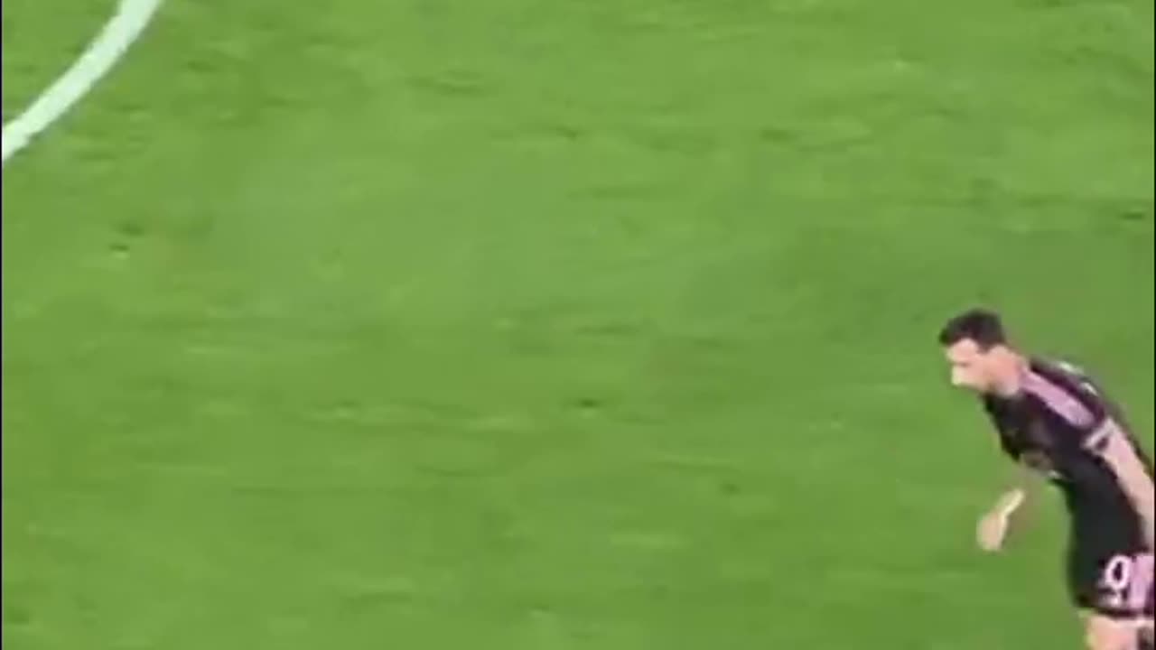 Lionel Messi goal today