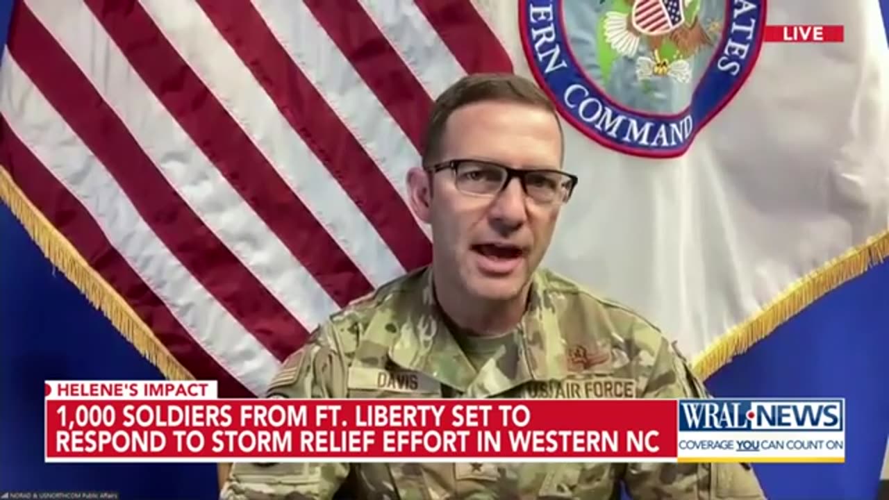 1,000 soldiers from Fort Liberty set to respond to Helene relief effort in western NC