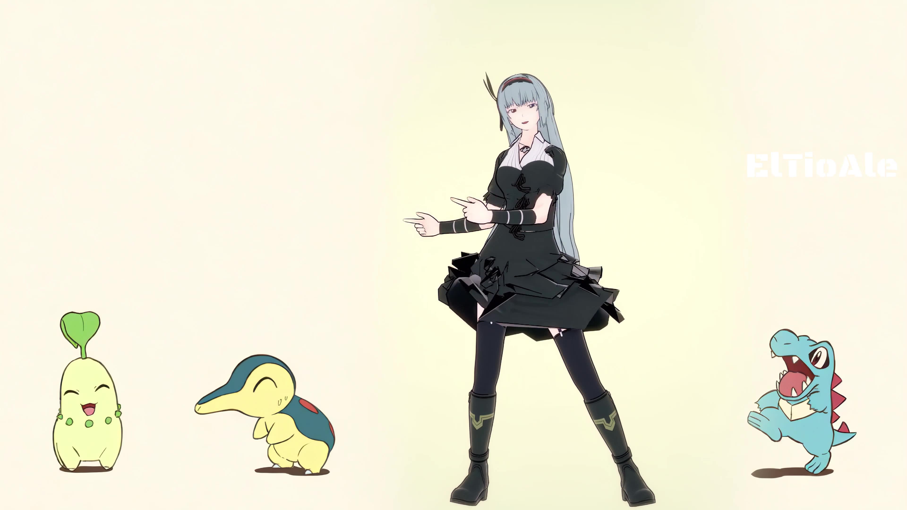 Luminous Tensura Pokémon dancing POKÉDANCE #mmd #Luminous #Tensura